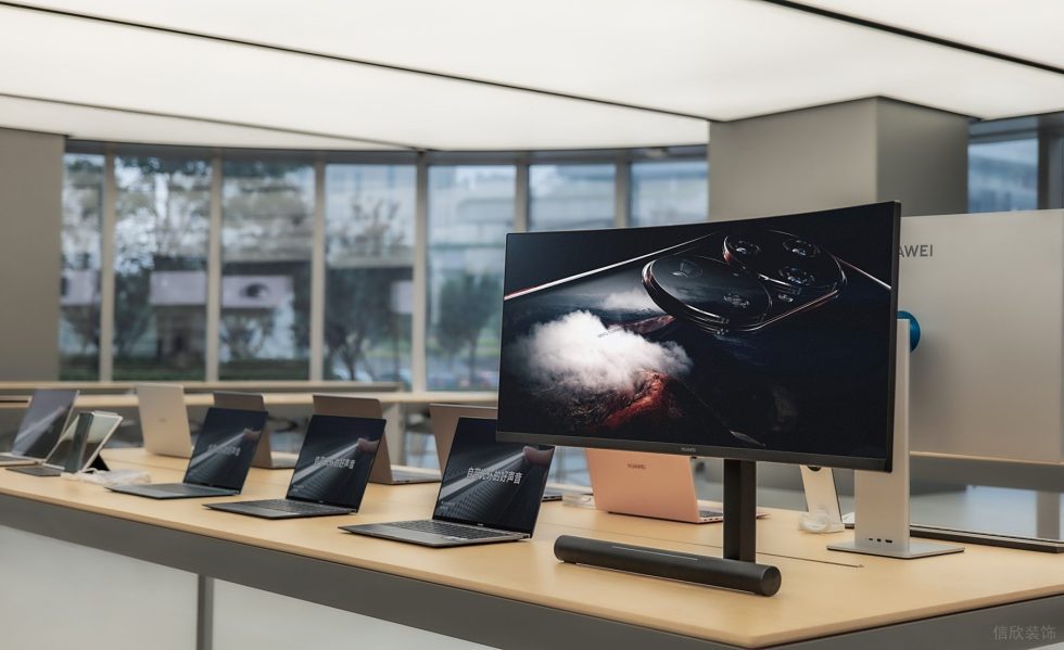 深圳市福田區(qū)上下沙現(xiàn)代風華為k11旗艦店裝修設計-電腦展示區(qū) 深圳市福田區(qū)上下沙現(xiàn)代風華為k11旗艦店裝修設計-電腦展示區(qū)