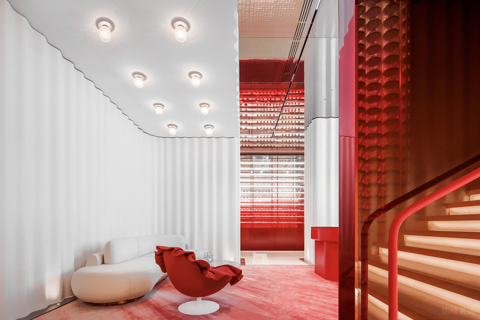 深圳市龍崗區(qū)布吉小仙燉鮮燉燕窩專賣店旗艦店裝修設(shè)計(jì)-沙發(fā)休息區(qū)