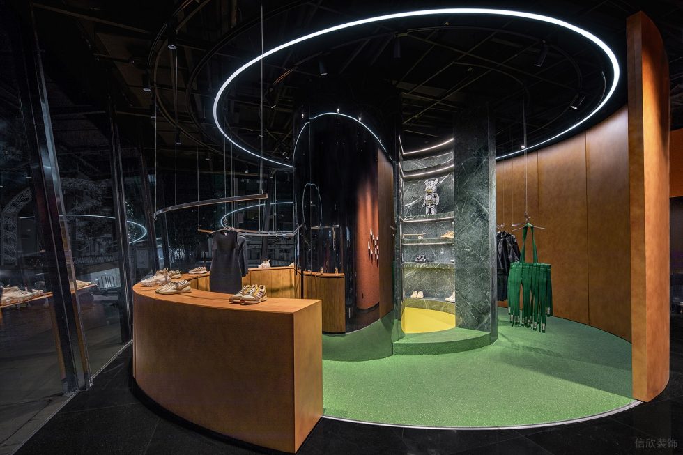 深圳市龍華區(qū)龍華kiks潮牌買手店裝修設(shè)計(jì) 大廳