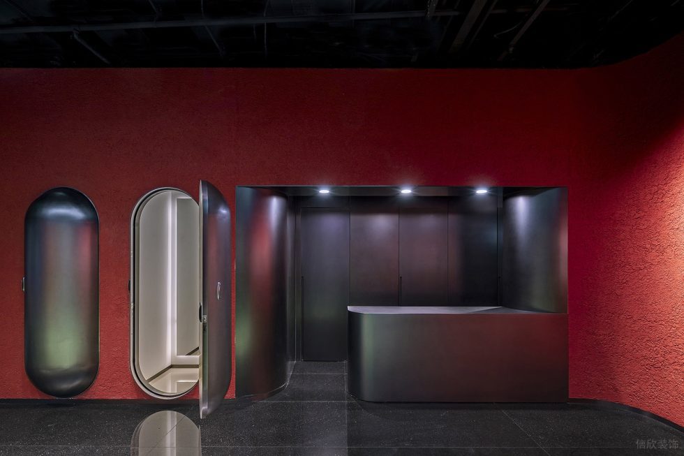 深圳市龍華區(qū)龍華kiks潮牌買手店裝修設(shè)計(jì) 前臺(tái)