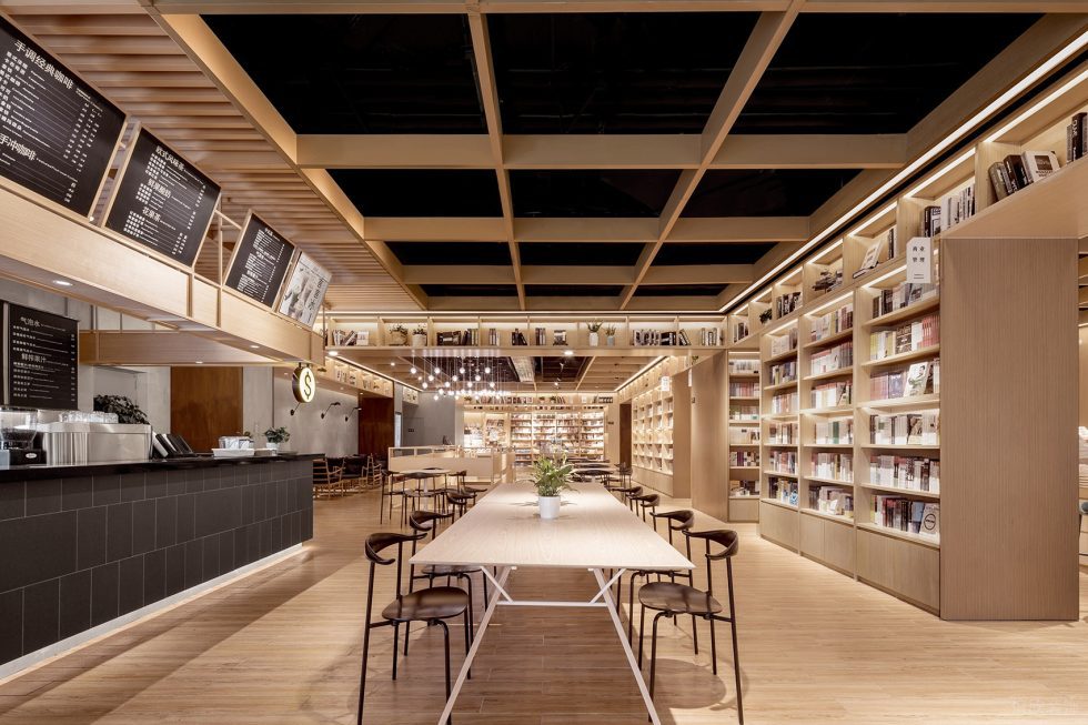 深圳市羅湖區(qū)銀湖現(xiàn)代風(fēng)原木風(fēng)木書(shū)店裝修設(shè)計(jì)-黑白北歐咖啡吧 深圳市羅湖區(qū)銀湖現(xiàn)代風(fēng)原木風(fēng)木書(shū)店裝修設(shè)計(jì)-黑白北歐咖啡吧