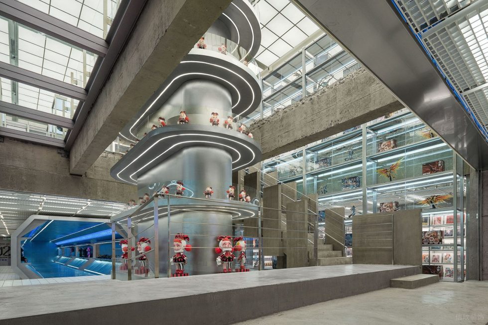 深圳市南山區(qū)后海x11全球旗艦店裝修設計 大廳