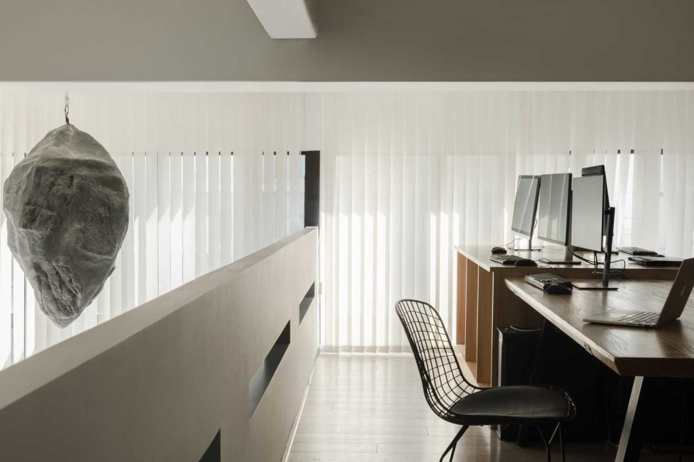 現(xiàn)代田園風(fēng)辦公室裝修設(shè)計 辦公區(qū)