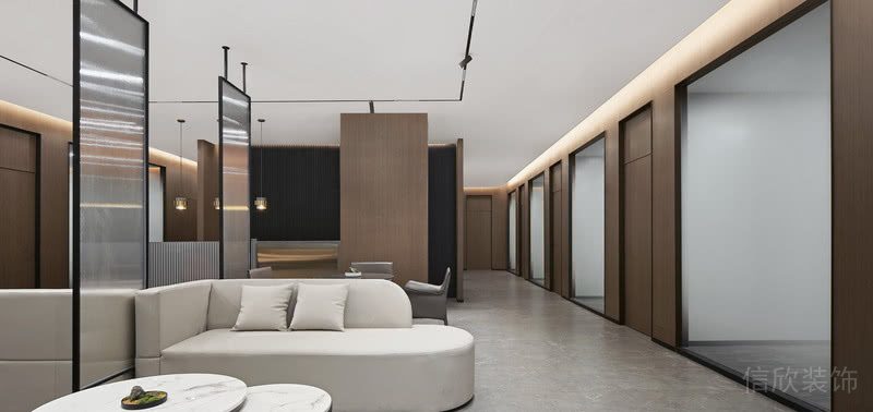 現(xiàn)代主義辦公室設(shè)計(jì)裝修設(shè)計(jì)案例 過道