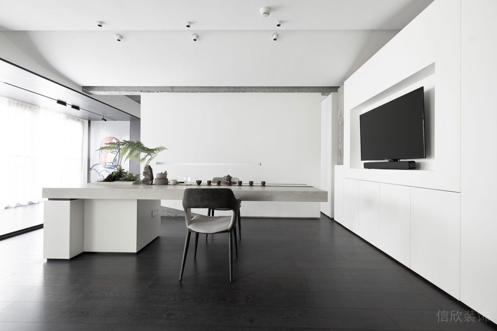 怡化金融科技大廈簡約風(fēng)辦公室裝修設(shè)計方案 接待會客區(qū)