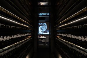 暗系工業(yè)風(fēng)餐廳暗黑藏酒室設(shè)計(jì)圖