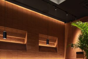 復(fù)古工業(yè)風(fēng)餐廳壁龕暗藏?zé)魩гO(shè)計(jì)圖