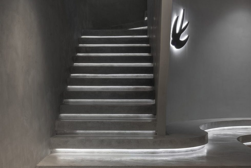 工業(yè)簡(jiǎn)約風(fēng)咖啡店樓梯設(shè)計(jì)圖