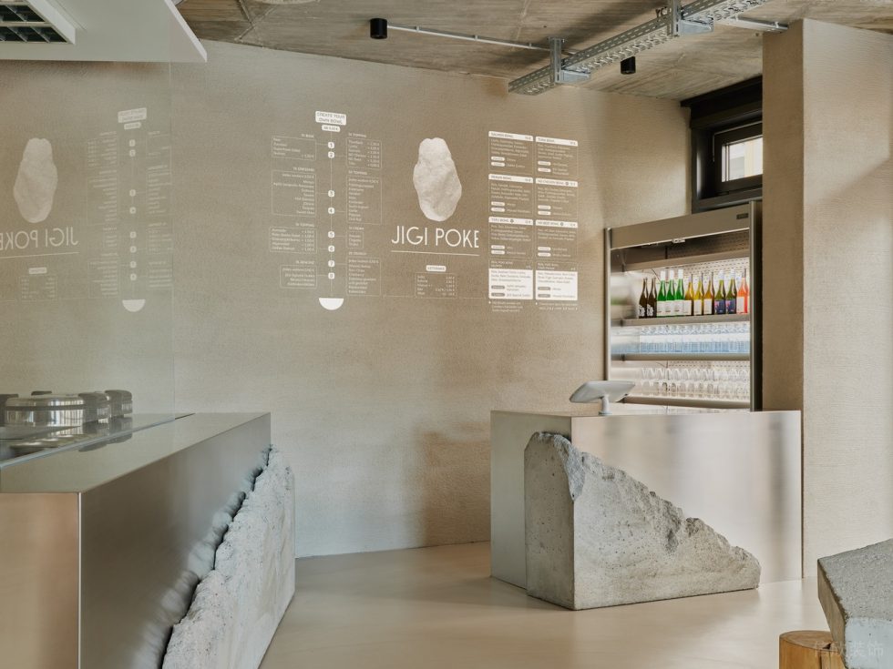 簡(jiǎn)約輕工業(yè)風(fēng)西餐廳金屬鋁板前廳裝修設(shè)計(jì)