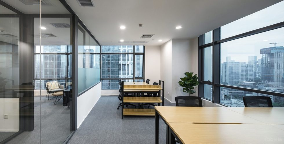 美式簡約風辦公室裝修設計黑白灰財務室 美式簡約風辦公室裝修設計黑白灰財務室