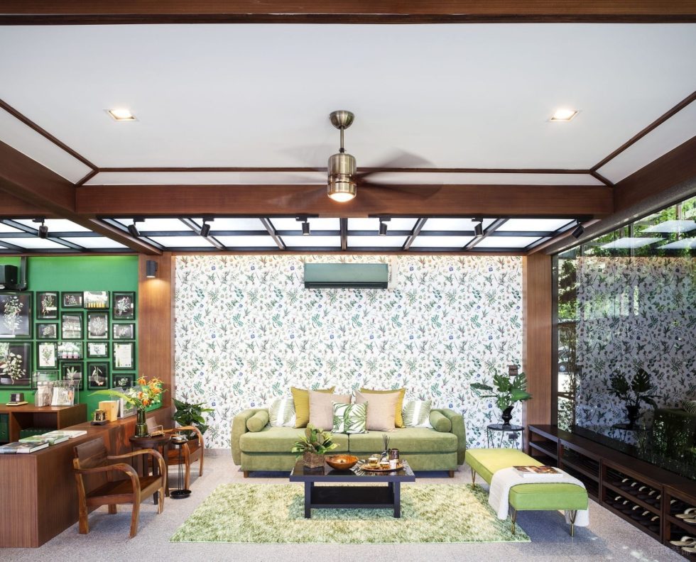 暖色田園風(fēng)辦公室裝修設(shè)計淺綠色等候區(qū) 暖色田園風(fēng)辦公室裝修設(shè)計淺綠色等候區(qū)