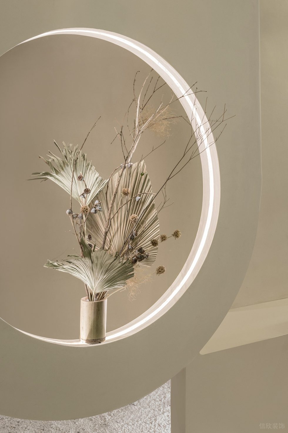 素雅白色甜品店白色植物裝修設(shè)計(jì)