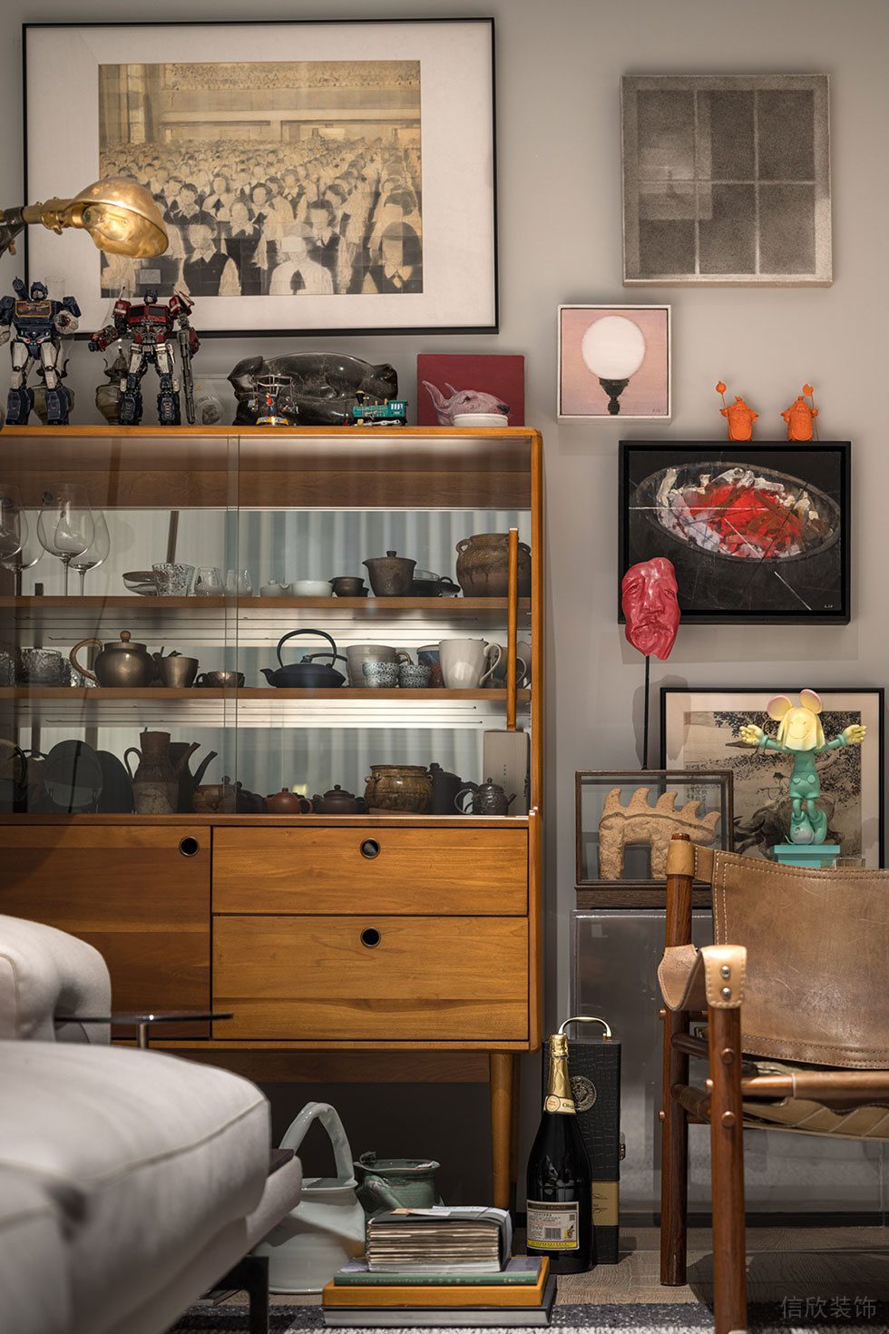 深圳南山區(qū)華僑城智慧廣場現(xiàn)代簡約時(shí)尚風(fēng)格辦公室裝修設(shè)計(jì)方案 休息室局部細(xì)節(jié)