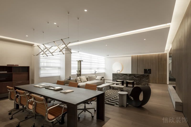 深圳南山區(qū)科技園佳研發(fā)大廈現(xiàn)代原木風(fēng)格辦公室裝修設(shè)計案例 工作區(qū)
