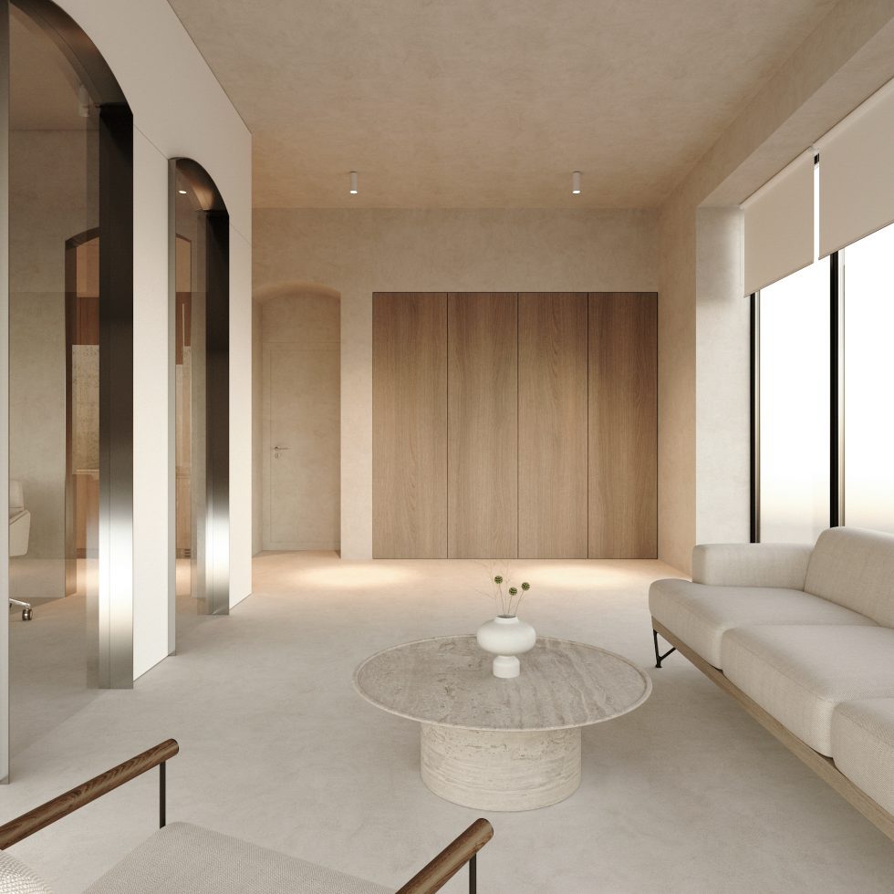 深圳市南山區(qū)眾冠時(shí)代廣場(chǎng)純凈北歐風(fēng)辦公室裝修設(shè)計(jì)方案 過(guò)道