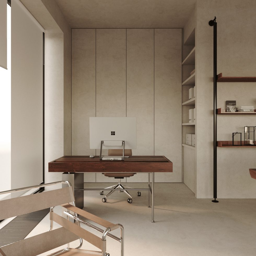 深圳市南山區(qū)眾冠時(shí)代廣場(chǎng)純凈北歐風(fēng)辦公室裝修設(shè)計(jì)方案 局部角落