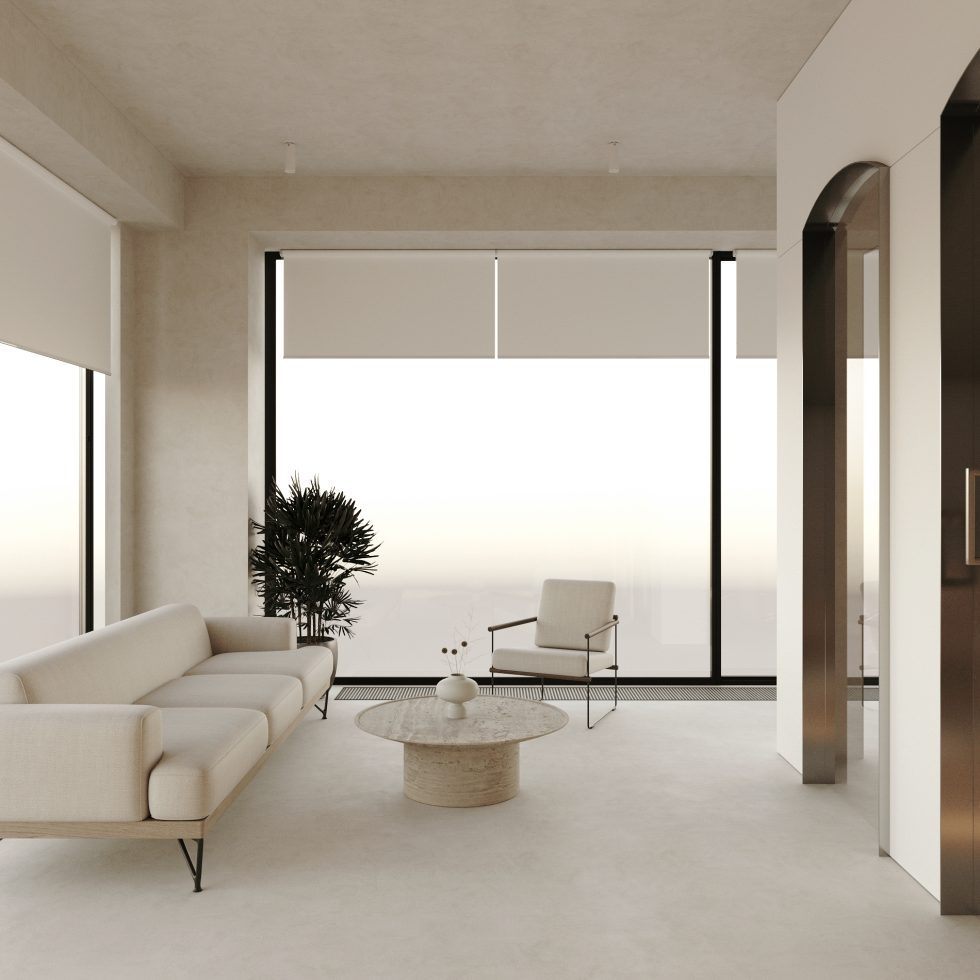 深圳市南山區(qū)眾冠時(shí)代廣場(chǎng)純凈北歐風(fēng)辦公室裝修設(shè)計(jì)方案 會(huì)客區(qū)