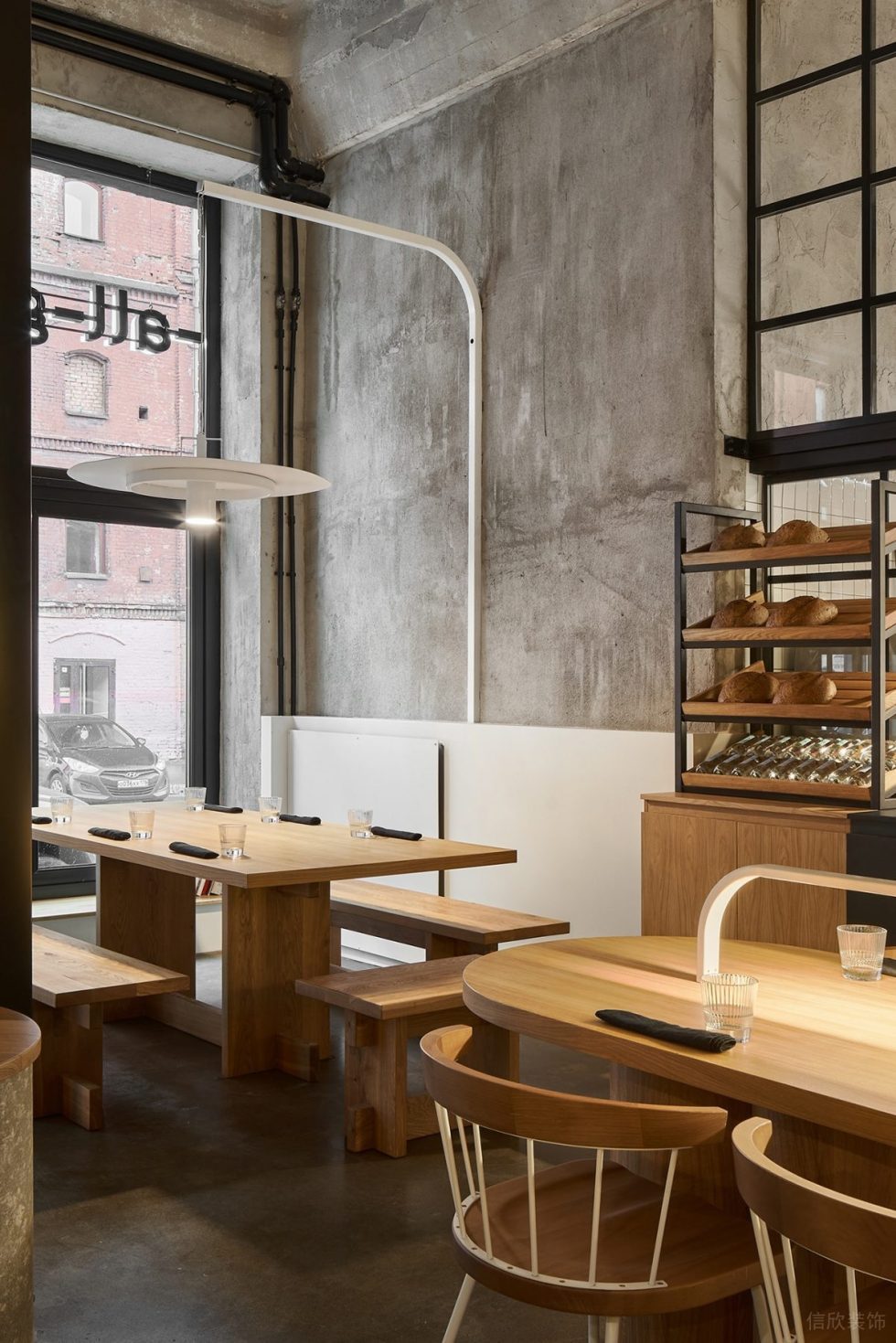 深圳市田園工業(yè)風(fēng)簡約吊燈裝修效果圖