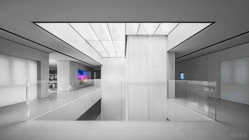 現(xiàn)代簡約風(fēng)辦公室裝修方案 環(huán)形過道