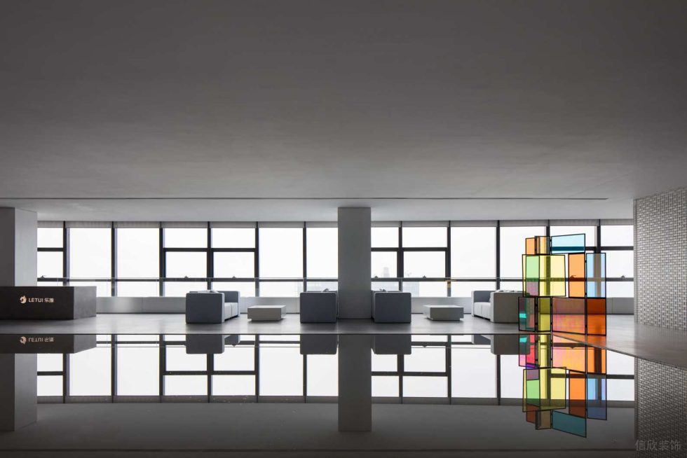 現(xiàn)代時(shí)尚風(fēng)辦公室裝修案例 會(huì)客接待區(qū)