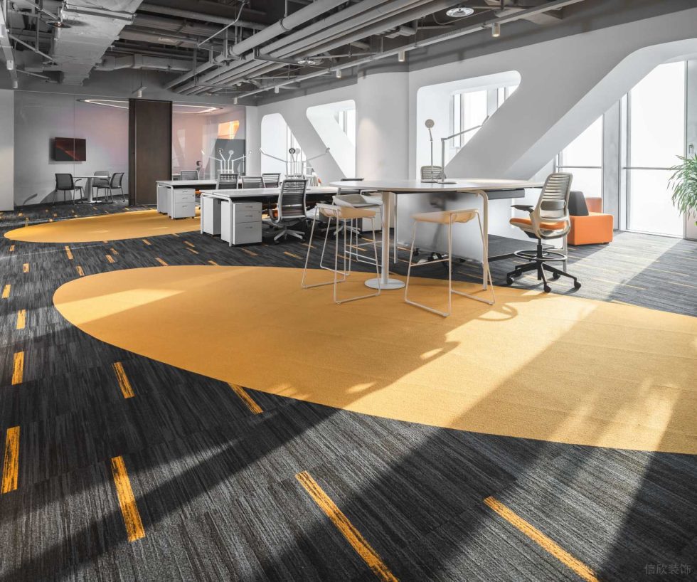 現(xiàn)代時尚簡約風(fēng)辦公室裝修設(shè)計 公共辦公區(qū)