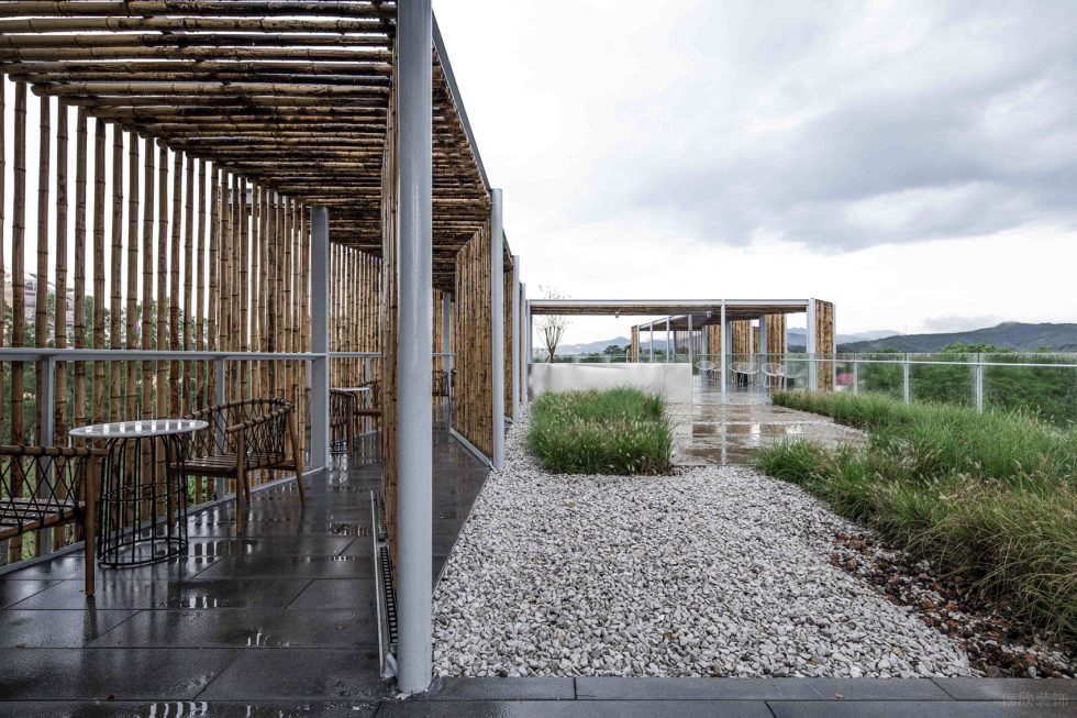 原生態(tài)雅致茶院露天陽臺設(shè)計裝修