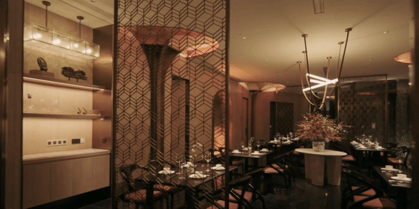 雅致高端中餐廳高雅空間氛圍感裝修設(shè)計(jì)