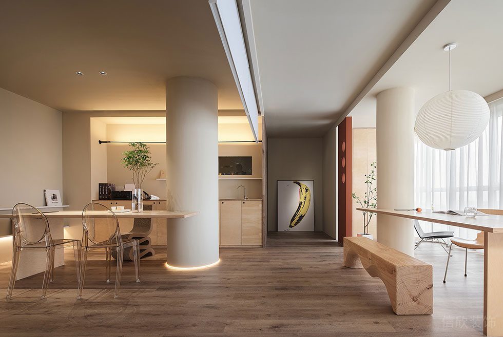 圳光明區(qū)南太云創(chuàng)谷園區(qū)現(xiàn)代原木簡(jiǎn)約風(fēng)格辦公室裝修設(shè)計(jì)方案 茶水間