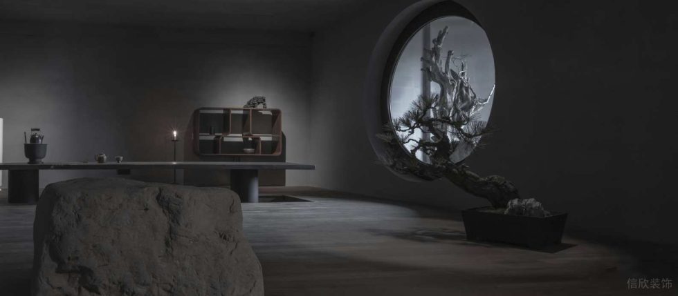 中式幽深禪意茶室裝修設(shè)計(jì) 簡樸寧靜茶室