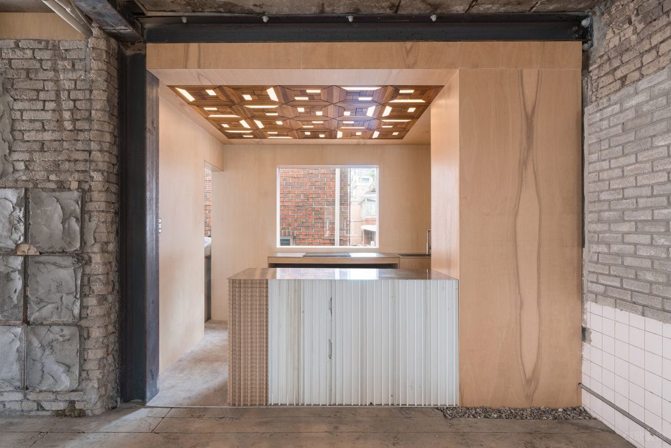 工業(yè)禪意風(fēng)咖啡店窗框材料裝飾柜臺裝修設(shè)計(jì)