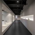 極簡中式混搭風陶瓷藝術(shù)品展廳裝修設計 光影效果呈現(xiàn)