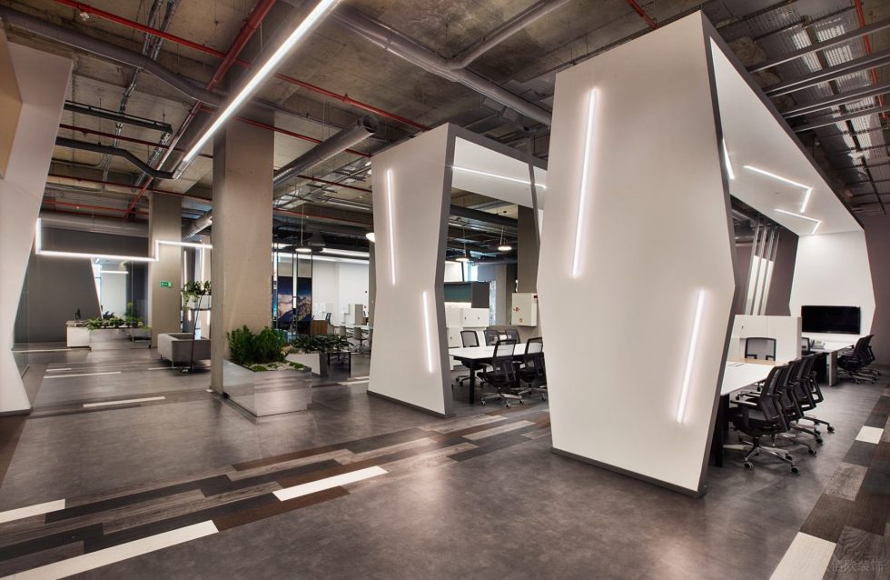 前衛(wèi)現(xiàn)代風(fēng)辦公室裝修設(shè)計黑白灰辦公區(qū) 前衛(wèi)現(xiàn)代風(fēng)辦公室裝修設(shè)計黑白灰辦公區(qū)