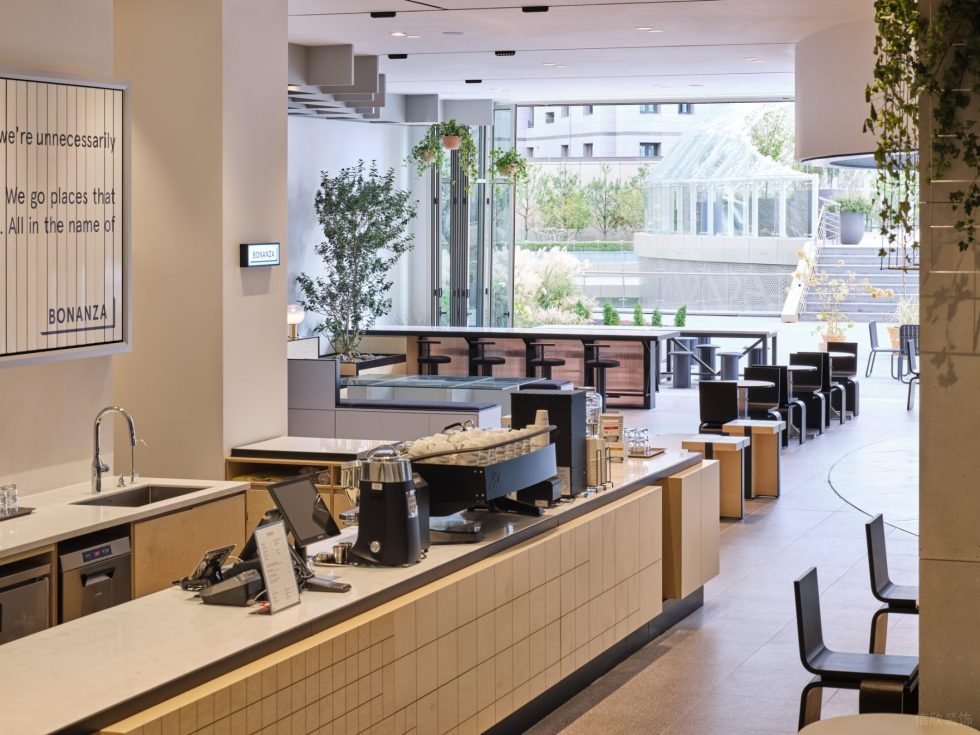 現(xiàn)代簡約風(fēng)咖啡廳精致操作區(qū)效果圖設(shè)計