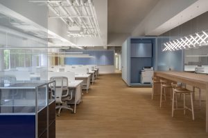 清雅色簡約風(fēng)辦公室裝修設(shè)計(jì)辦公廳效果圖