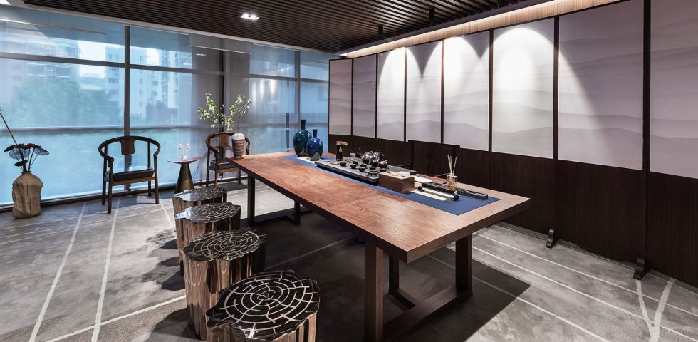 黑白灰高端現(xiàn)代風辦公室裝修設計暖色調茶室 黑白灰高端現(xiàn)代風辦公室裝修設計暖色調茶室