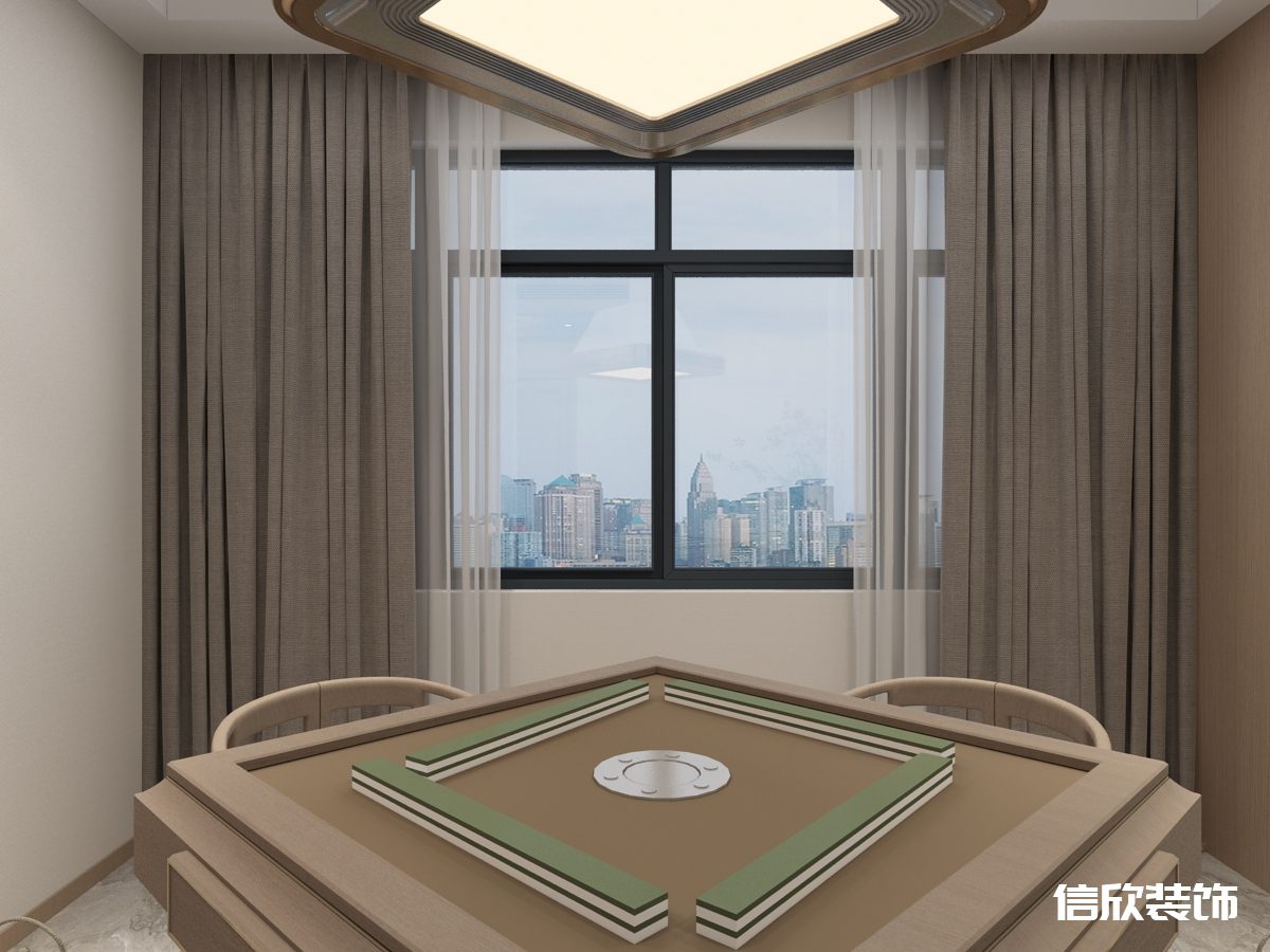 深圳福田景田棋牌室牌桌椅裝修設(shè)計