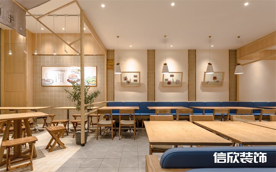 深圳羅湖筍崗牛腩飯快餐店墻面裝飾畫裝修設(shè)計(jì)