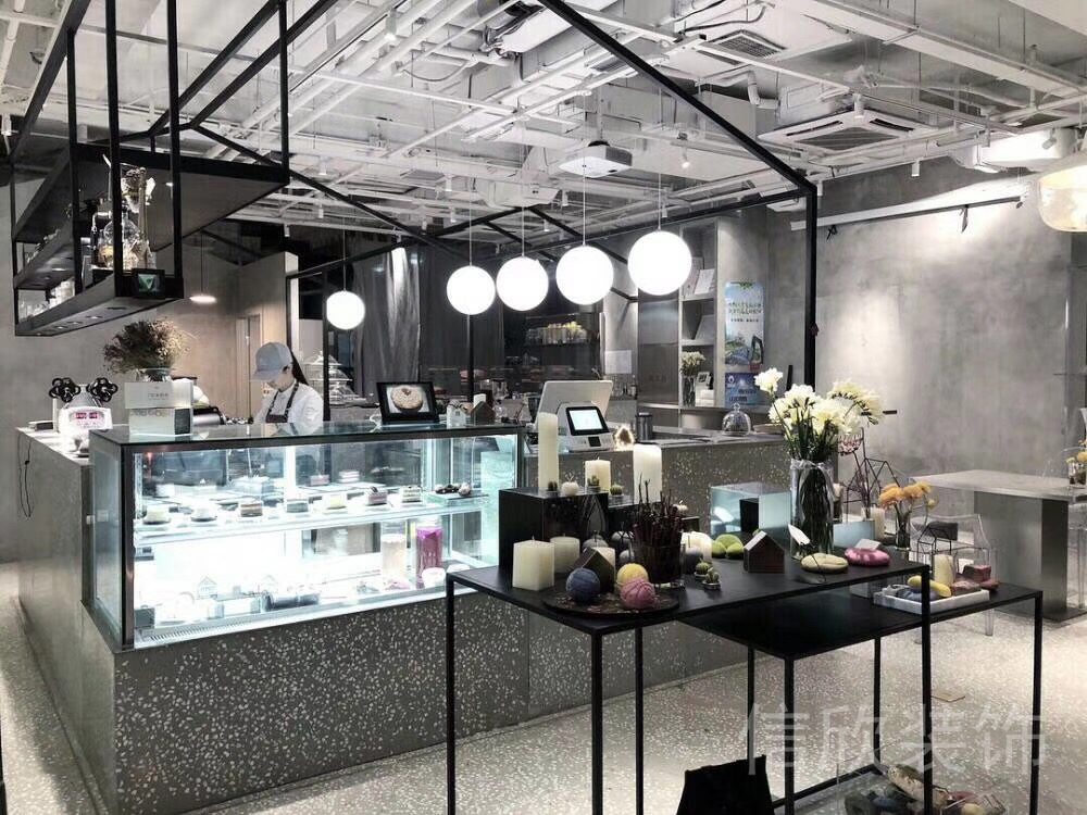 面包店收銀臺玻璃面包展示柜設(shè)計(jì)圖