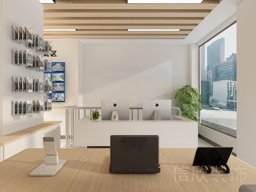 深圳南山西麗手機數(shù)碼店收銀服務(wù)臺臺