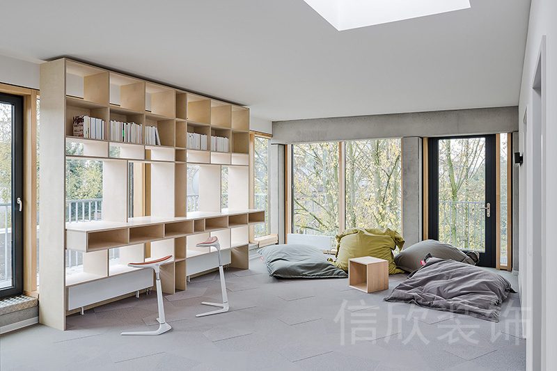 深圳海智云谷鹽田區(qū)工作室午休自習室榻榻米休憩區(qū)