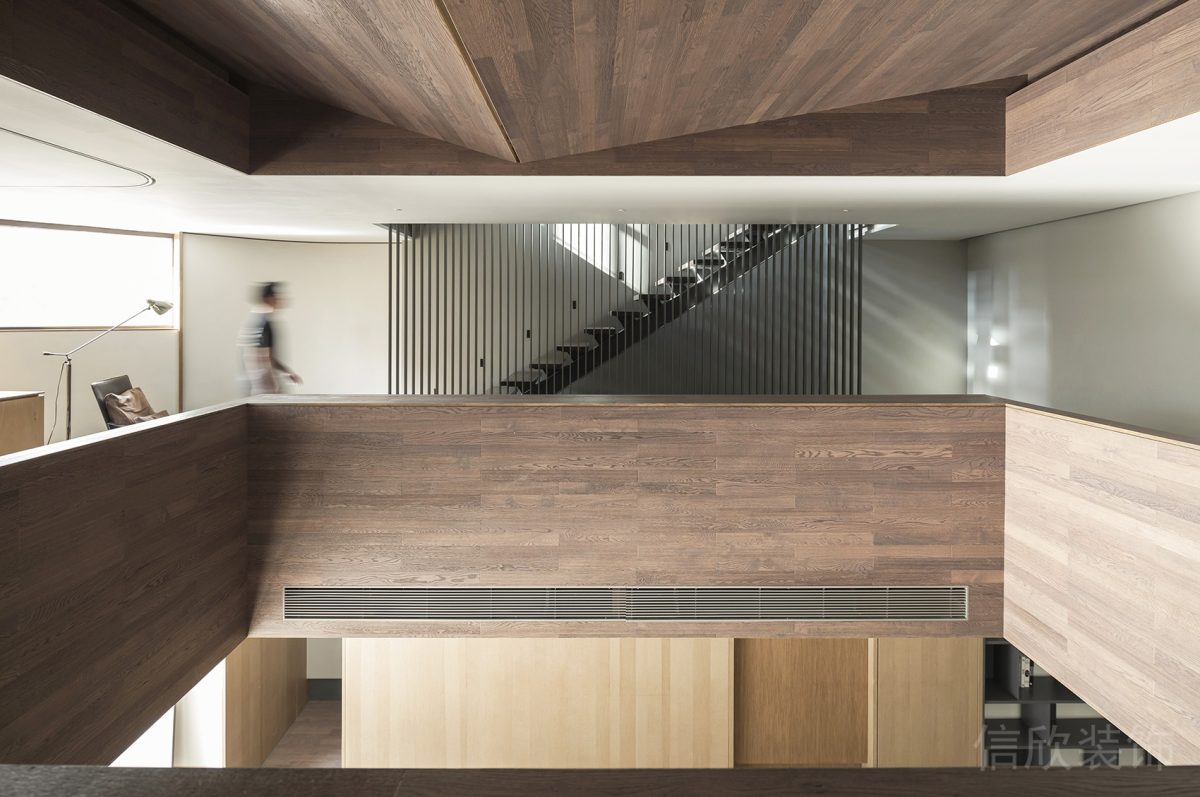 辦公室復(fù)古自然系樓道設(shè)計