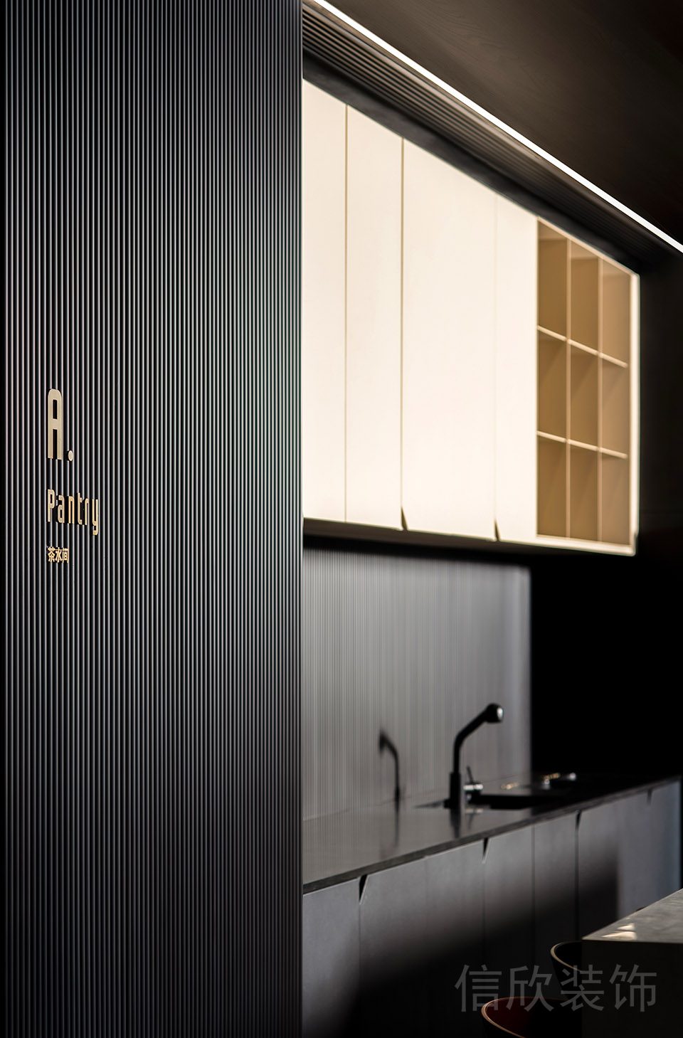 茶水間吧臺洗手池區(qū)域自動化設(shè)施