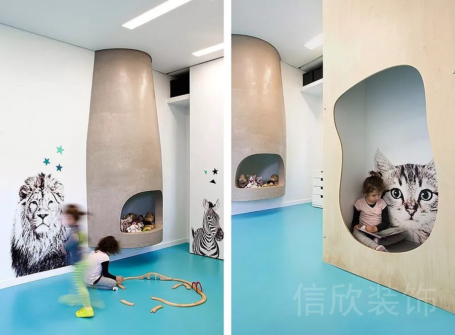 深圳市坂田城市山海中心多功能應(yīng)用動(dòng)物園教室裝修設(shè)計(jì)