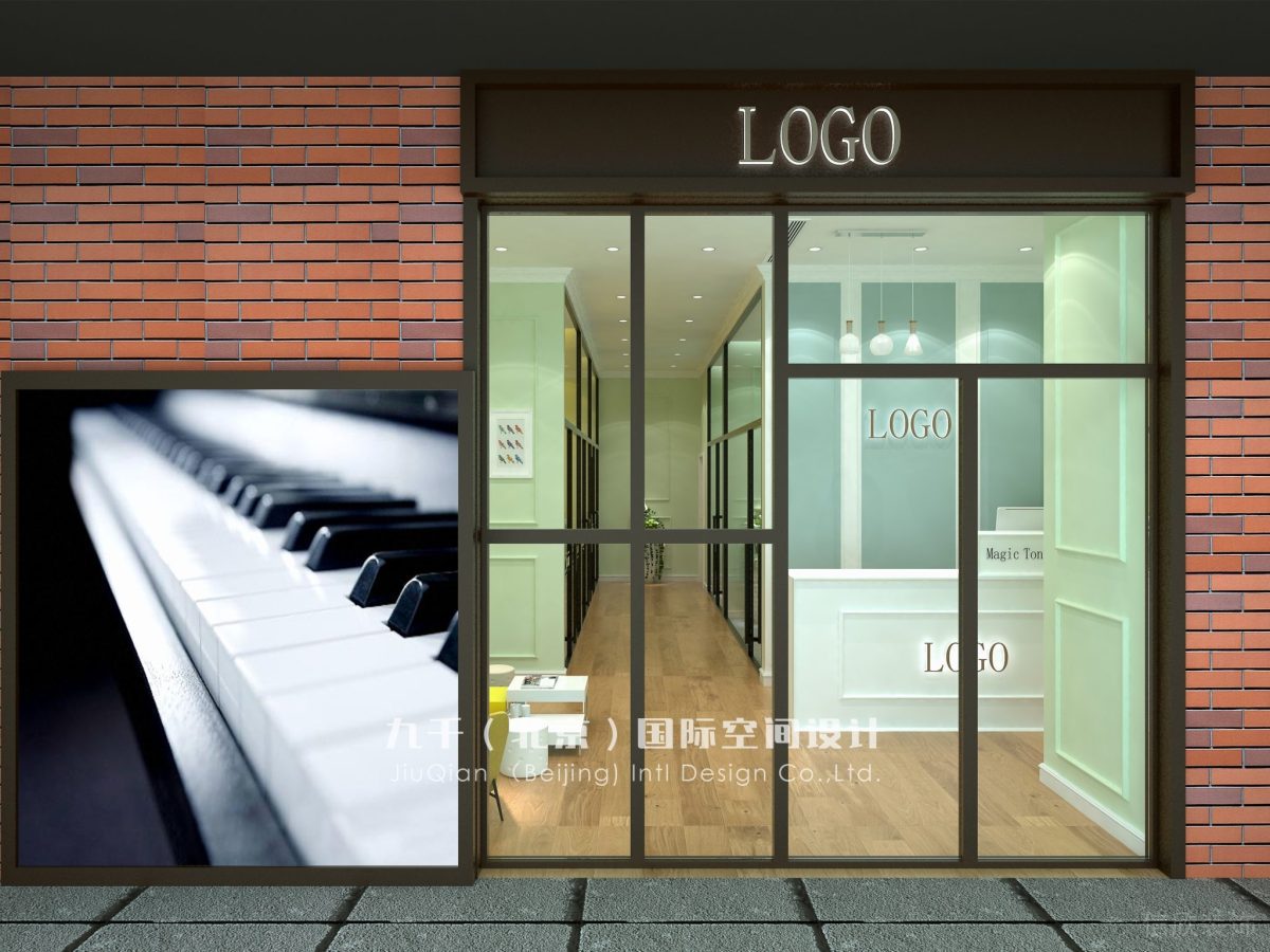 深圳羅湖區(qū)東門音樂培訓(xùn)學(xué)習(xí)興趣班門面設(shè)計(jì)英倫風(fēng)現(xiàn)代簡(jiǎn)約金屬玻璃透視感應(yīng)自動(dòng)門裝修設(shè)計(jì)