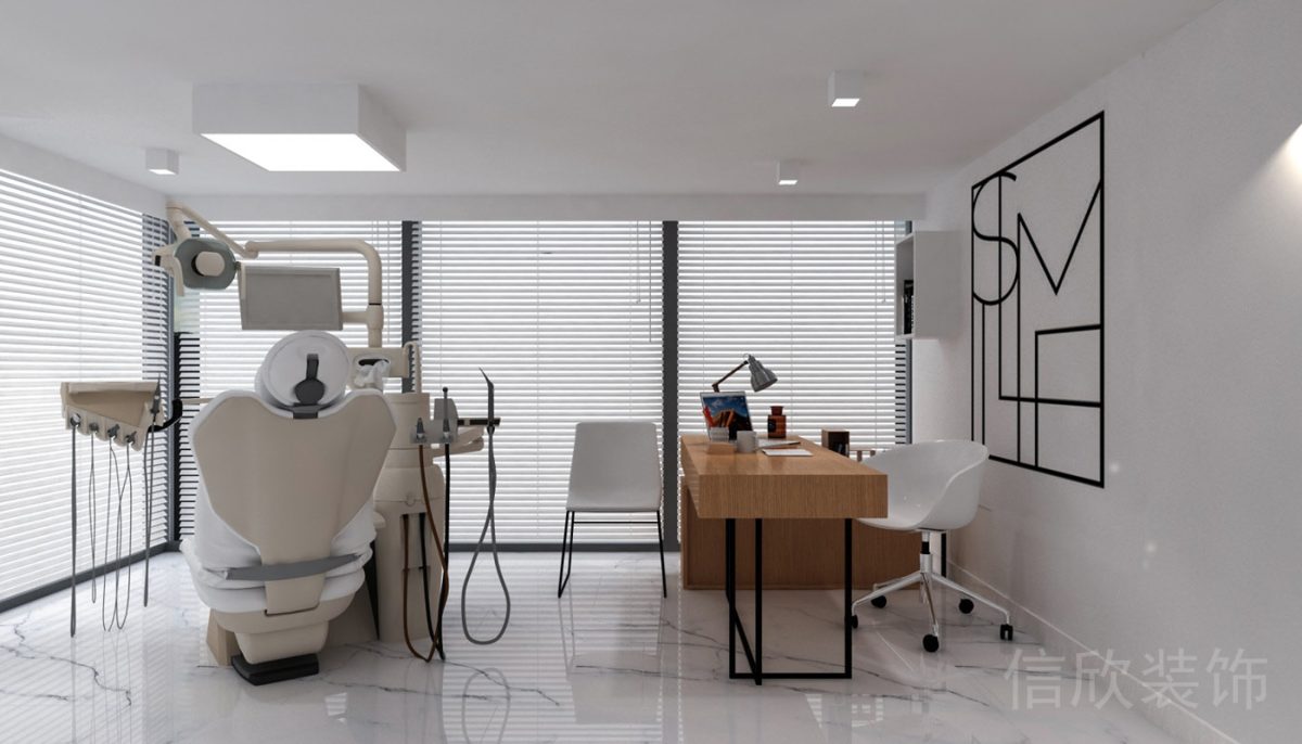 福田區(qū)諾德大廈口腔中心治療區(qū)