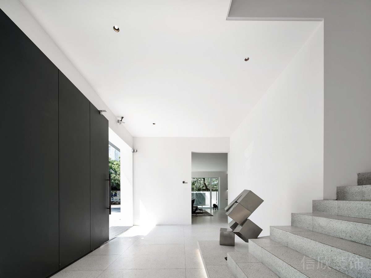 過道階梯設(shè)計(jì)水磨石開放式空間裝修