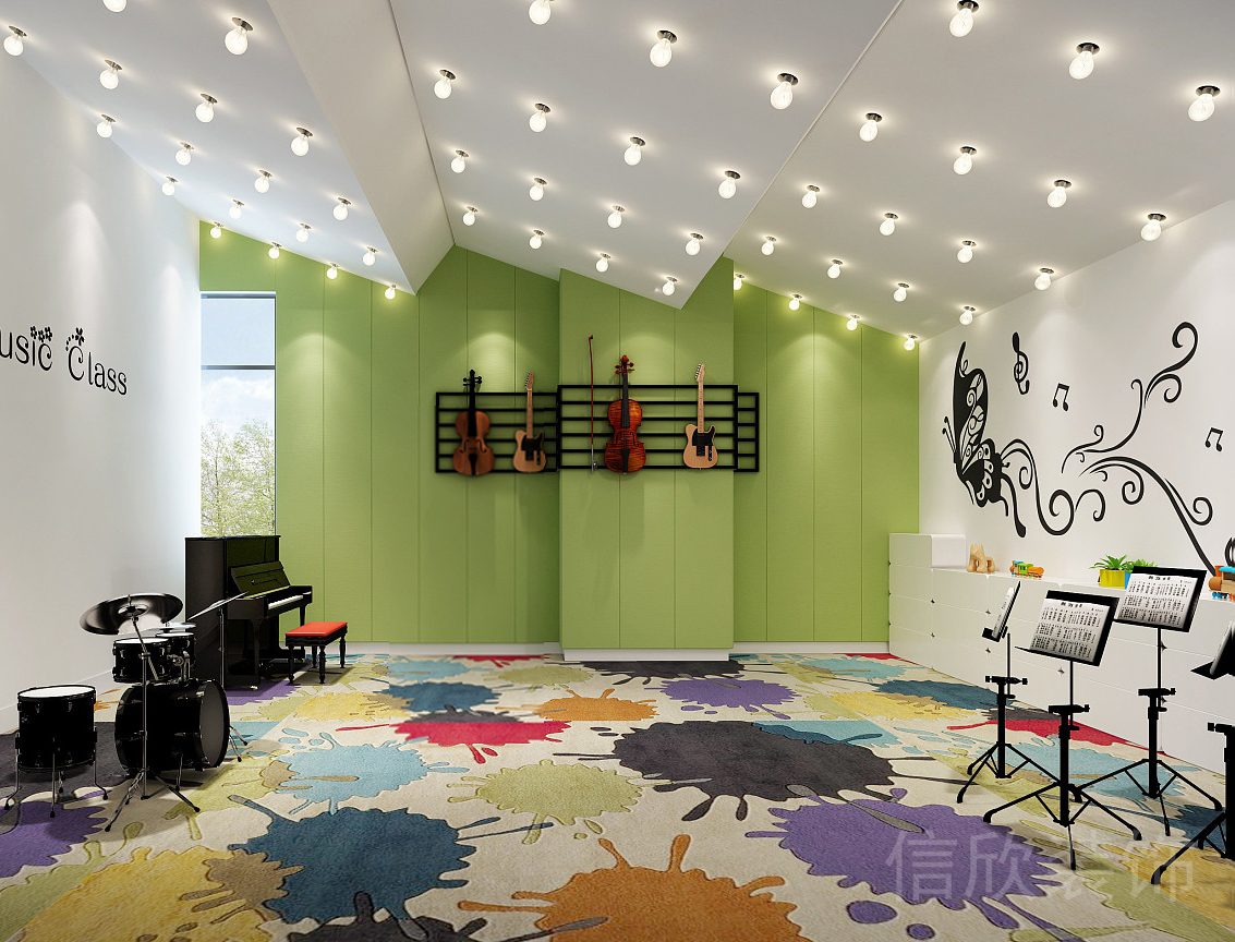 羅湖區(qū)halo廣場(chǎng)紅黃藍(lán)親子園音樂教室