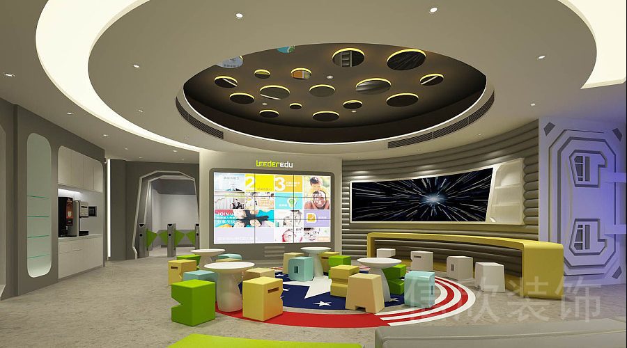 羅湖區(qū)華佳廣場(chǎng)天才培訓(xùn)中心裝修設(shè)計(jì)教室