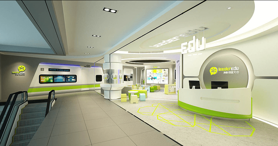 深圳市羅湖區(qū)華佳廣場天才培訓(xùn)中心裝修設(shè)計