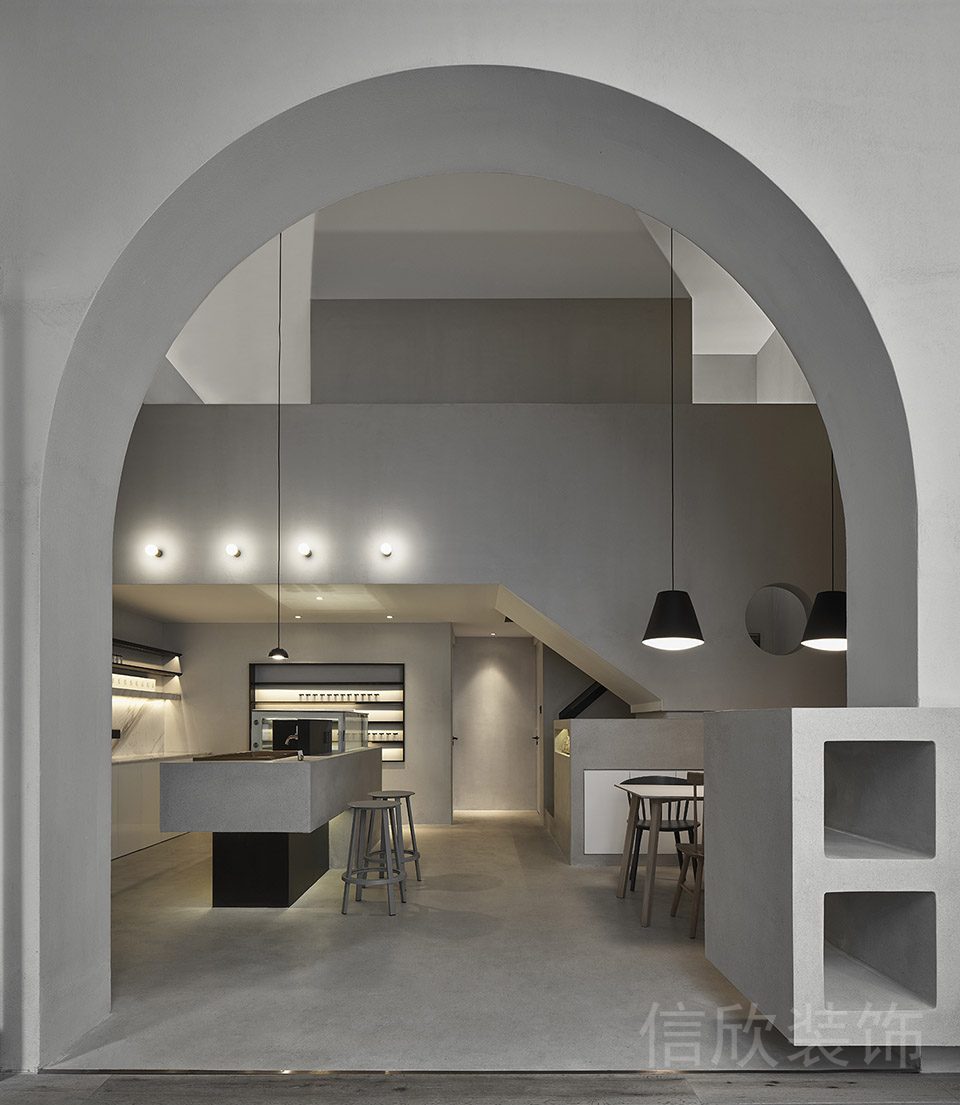 弧形裝修設(shè)計(jì)工業(yè)風(fēng)辦公室創(chuàng)意高度天花吊頂